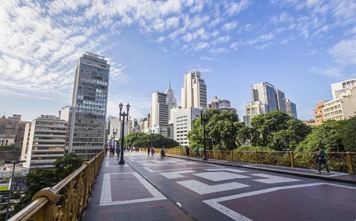 Apartamento Bem Localizado Centro De Sp Сао Паоло Екстериор снимка